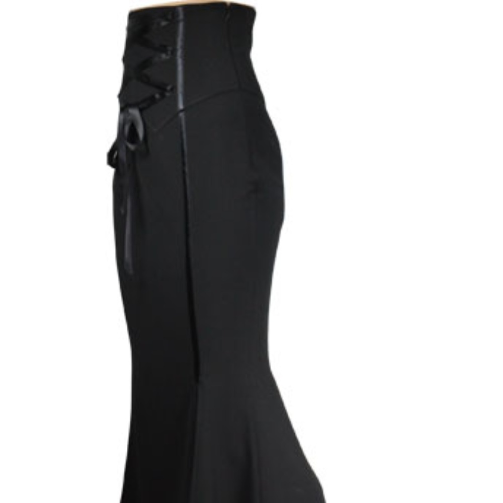💥LAST ONE✨ Corset Lace High Waist Long Skirt PLUS - Picture 4 of 9